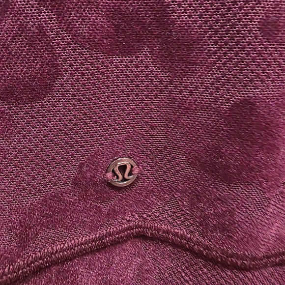 Lululemon Special Edition Define Jacket Flocked Dark Adobe, Floral Velvet Size 6 - Picture 6 of 9